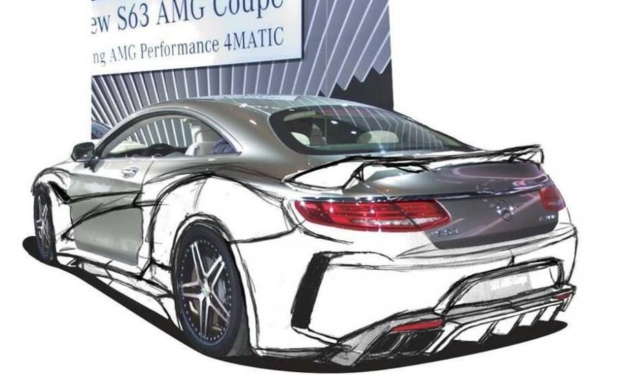  Mercedes-Benz S63 AMG Coupe by VITT 2015 года  (фото 2 из 2)